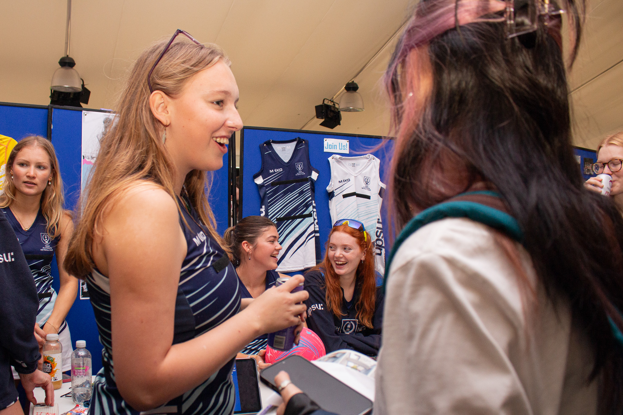 Netball Club at the Sports Fair 