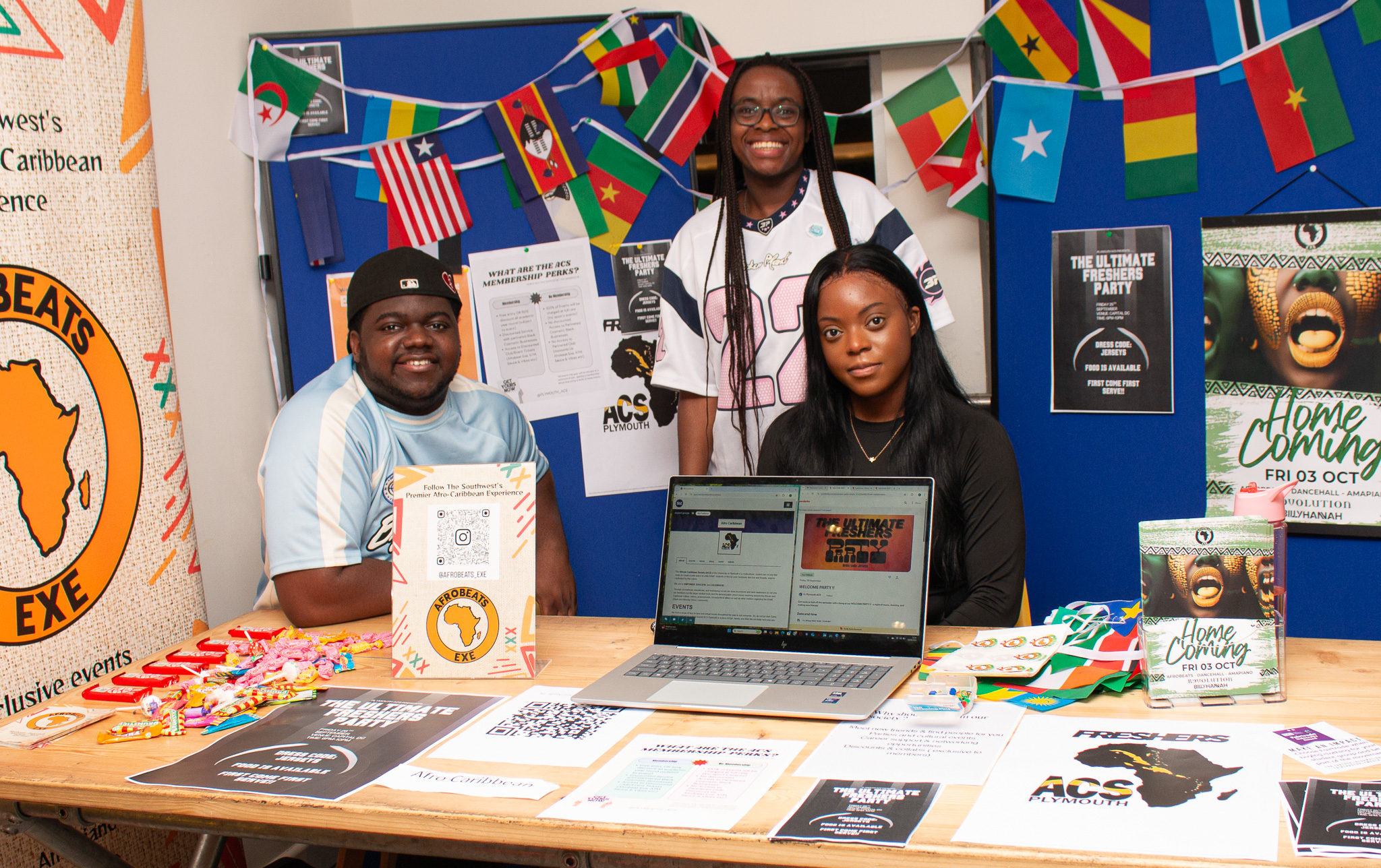 Afro Caribbean Society at the Societies Fair