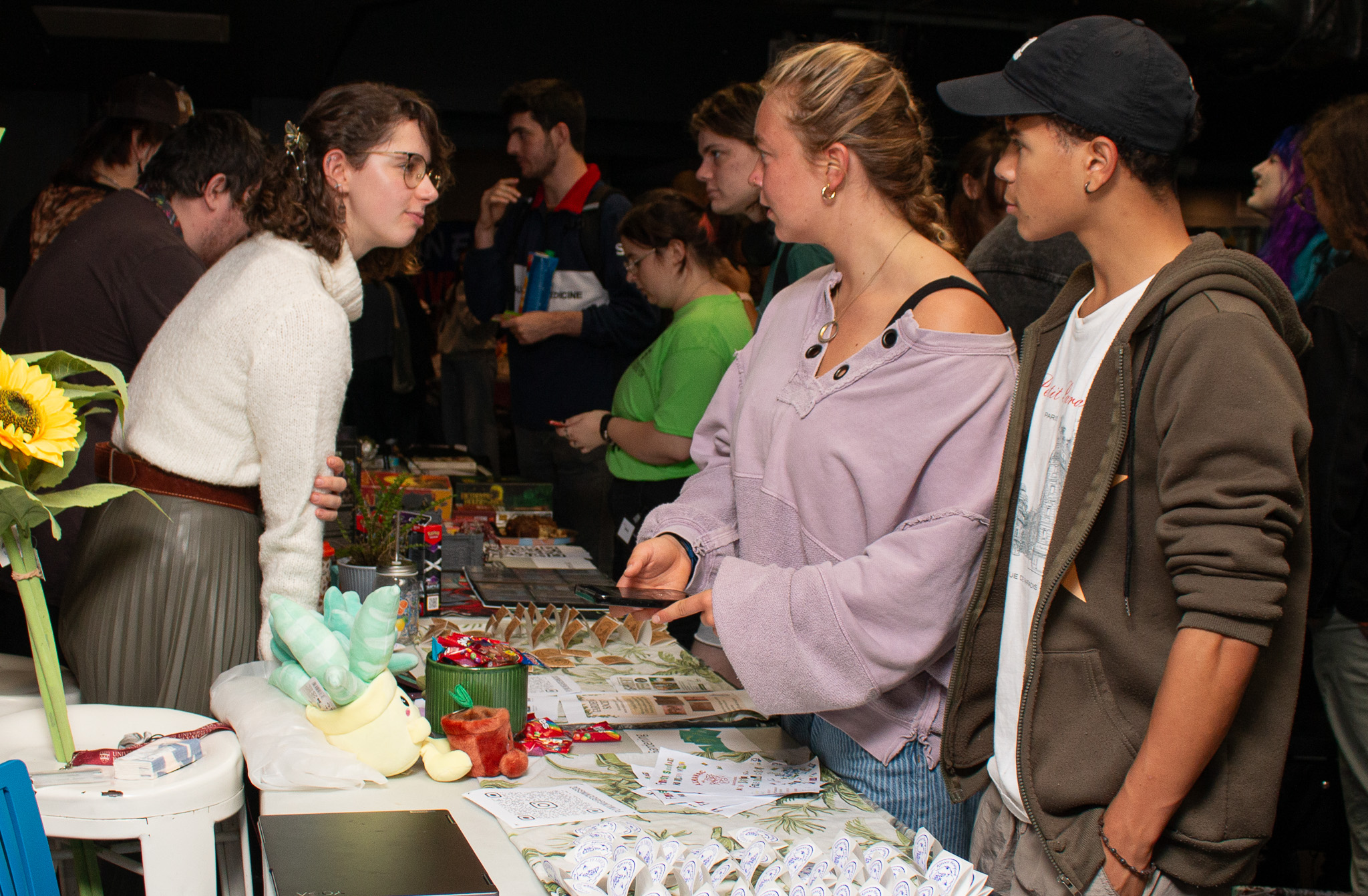 Stallholder at UPSU Fair