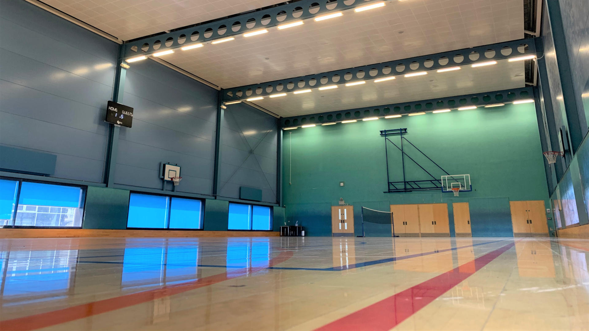 Sports hall & courts for hire
