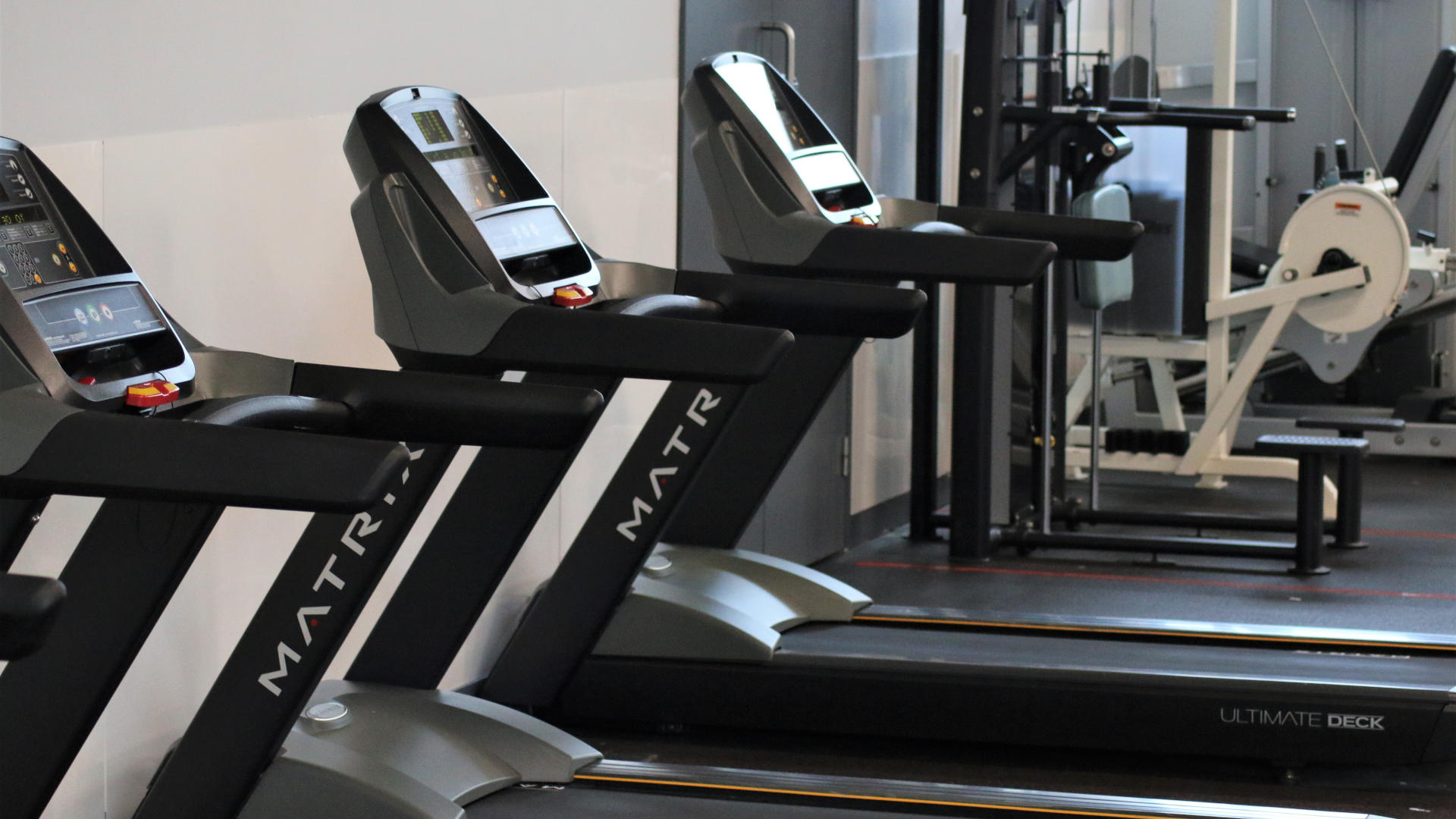 Range of fitness machines