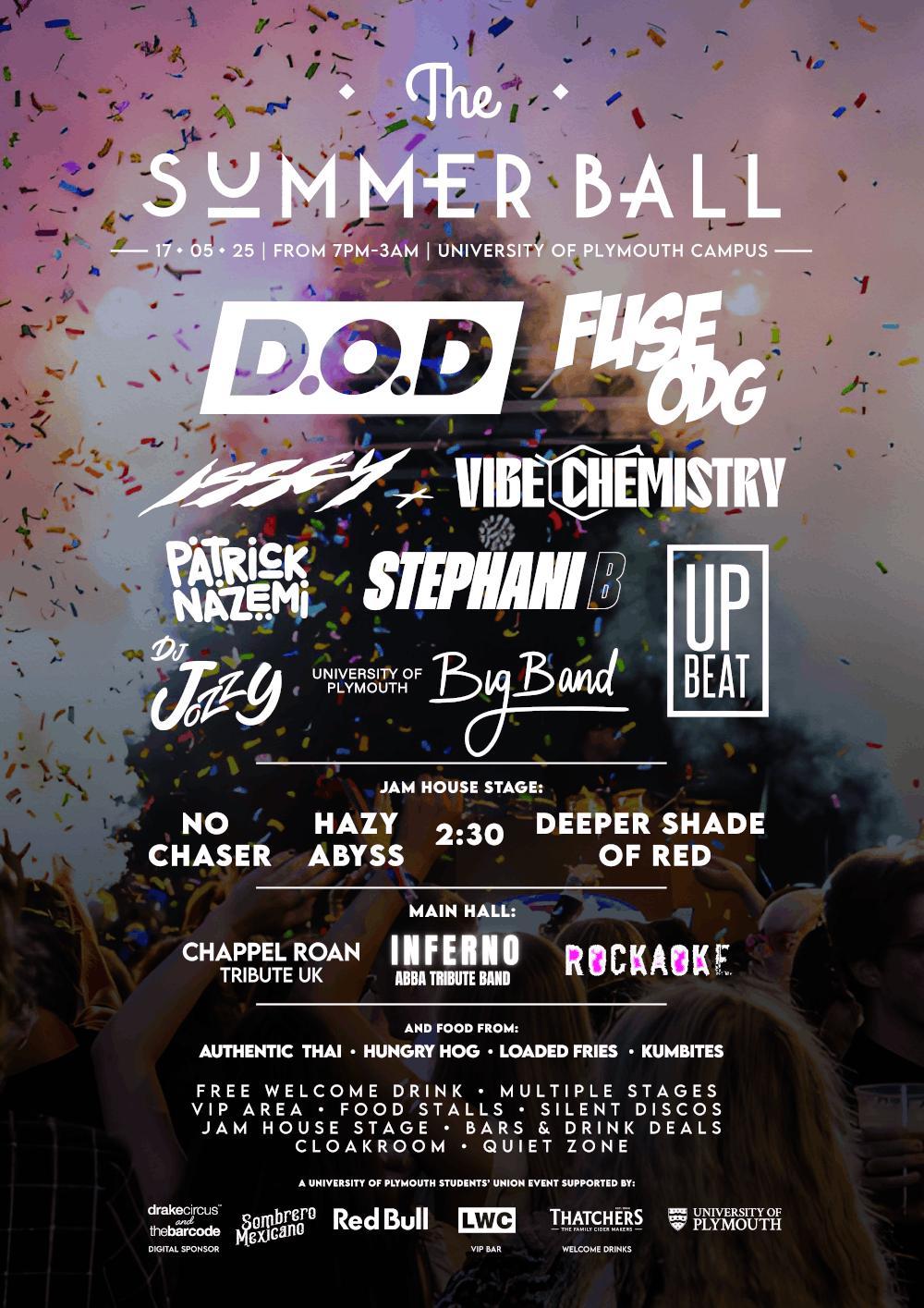 Summerball Lineup Poster