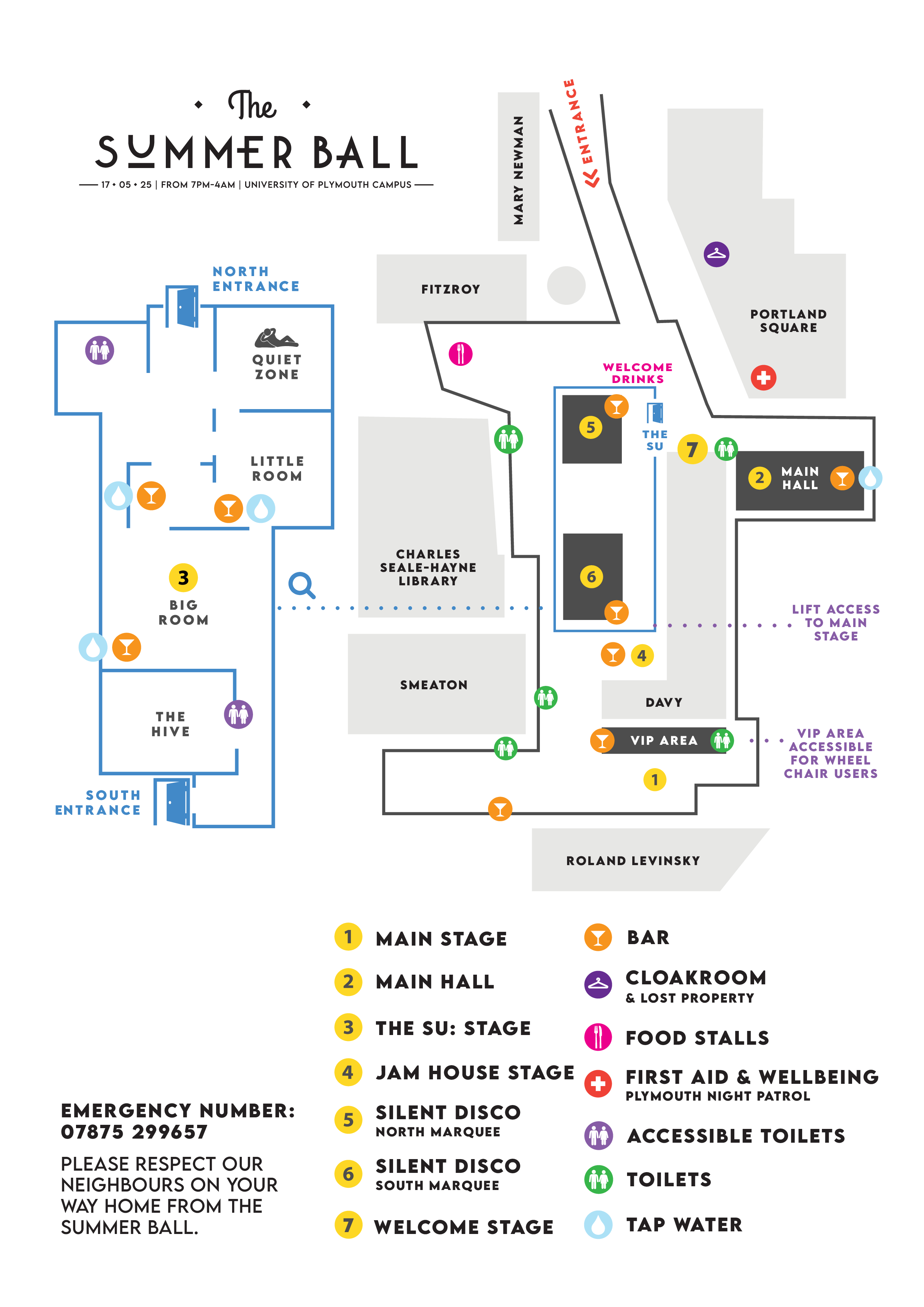 Summer Ball Map