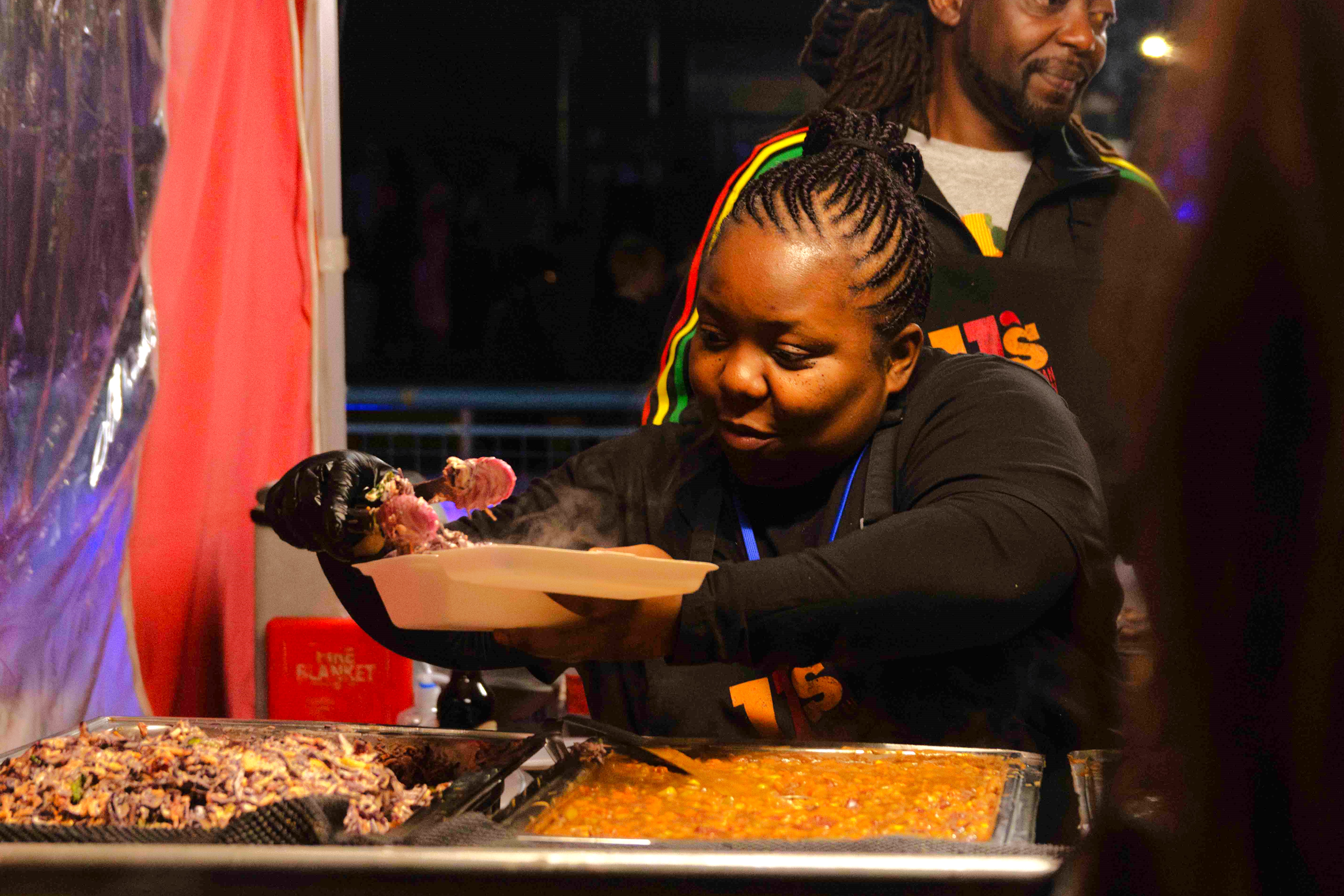 Food at UPSU Summer Ball