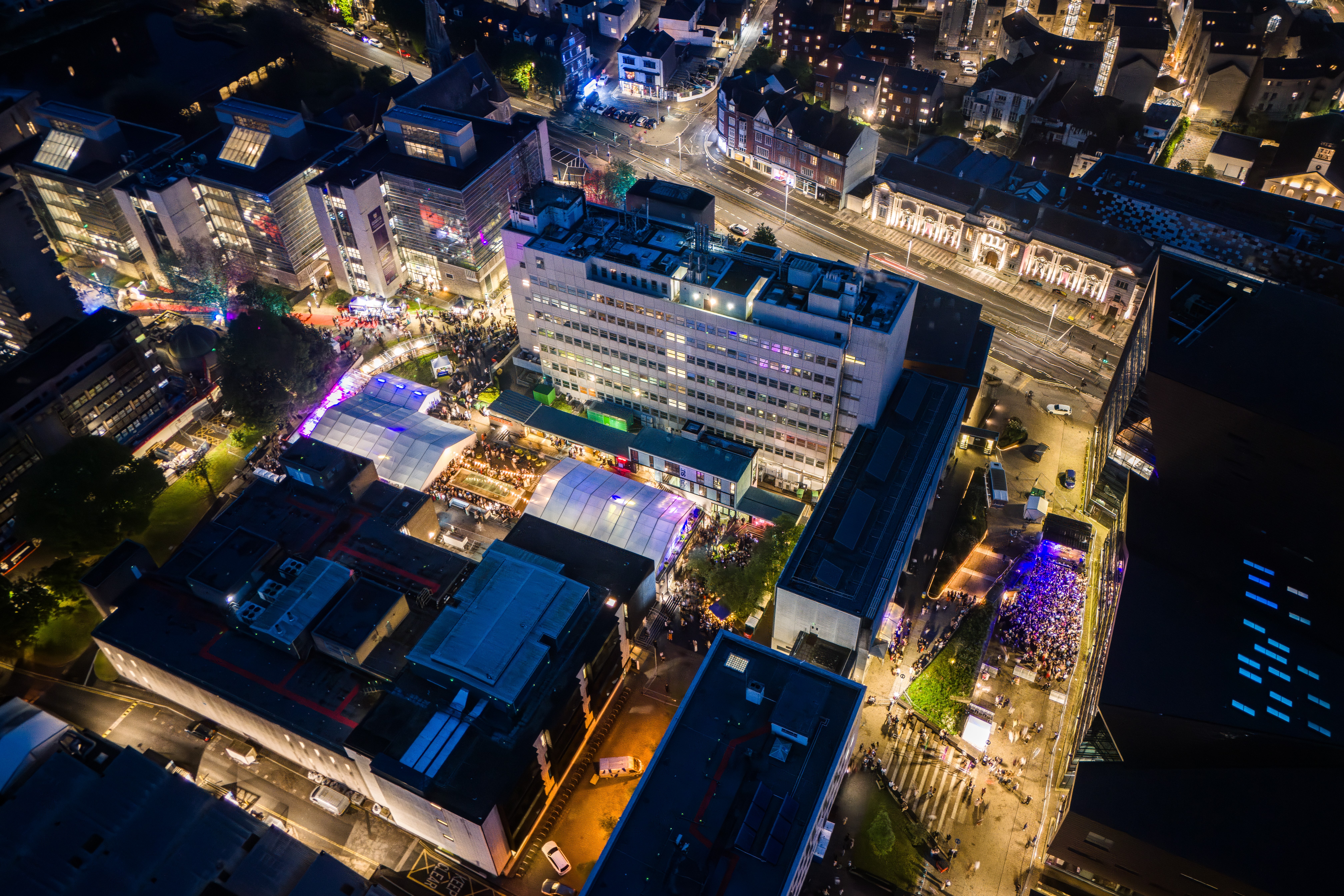 Drone Photo of UPSU Summer Ball